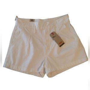 Levis  mom high rise denim shorts White Sz 3 Y2K Classic Boho